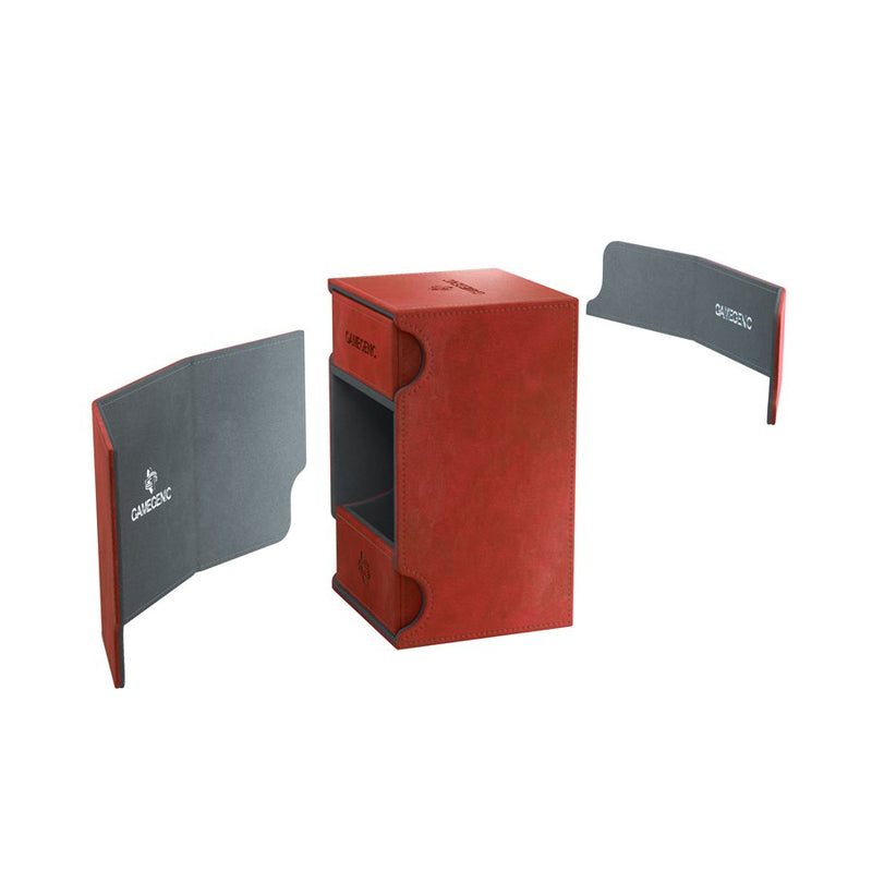 Gamegenic: Watchtower Convertible Deck Box - Red (100ct)