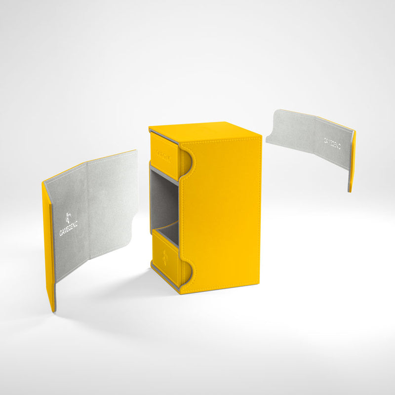 Gamegenic: Watchtower Convertible Deck Box - Yellow (100ct)