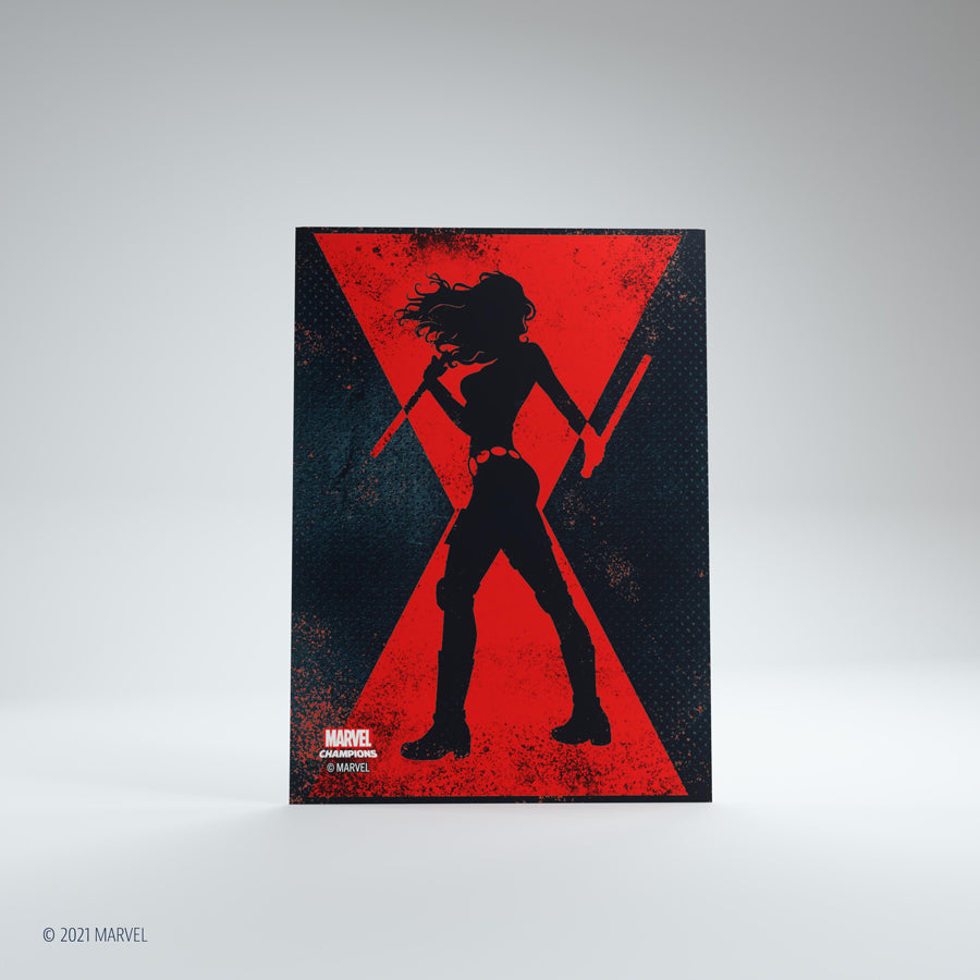 Gamegenic - Marvel Champions Art Sleeves - Black Widow (50ct)