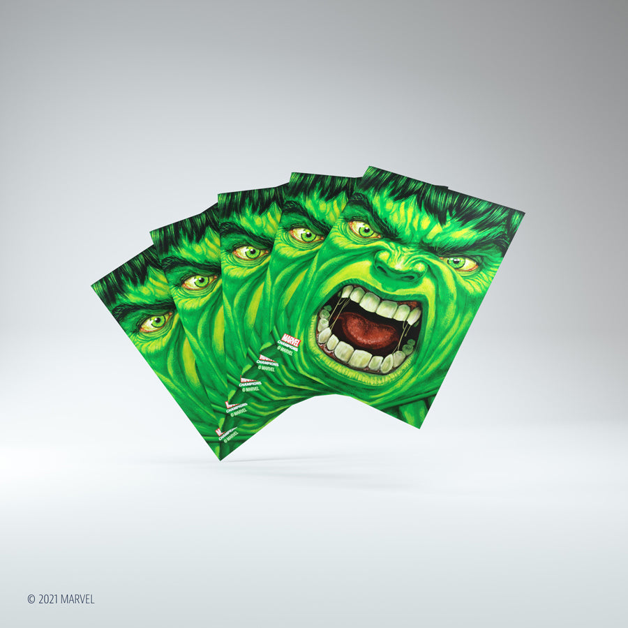 Gamegenic - Marvel Champions Art Sleeves - Hulk (50ct)