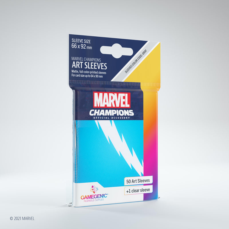 Gamegenic - Marvel Champions Art Sleeves - Quicksilver (50ct)