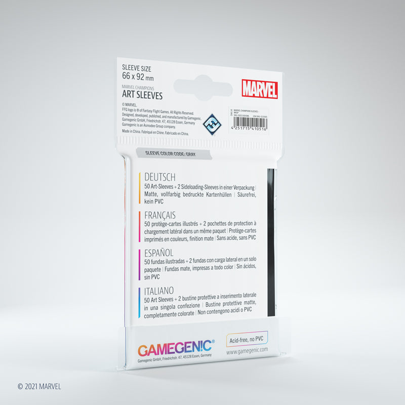 Gamegenic - Marvel Champions Art Sleeves - Wasp (50ct)