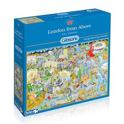 Puzzle - Gibsons - London from Above (500 Pieces)