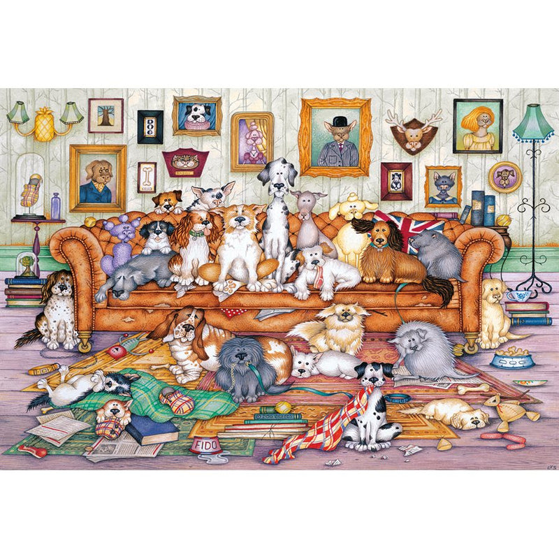 Puzzle - Gibsons - The Barker-Scratchits (500 Pieces)