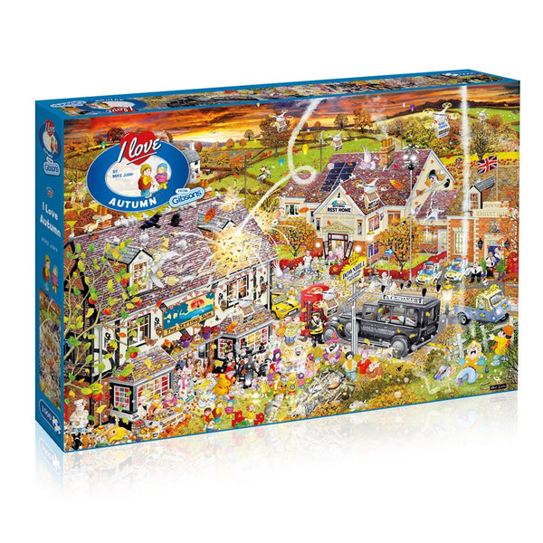 Puzzle - Gibsons - I Love Autumn (1000 Pieces)