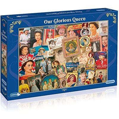 Puzzle - Gibsons - Jubilee Our Glorious Queen (1000 Pieces)