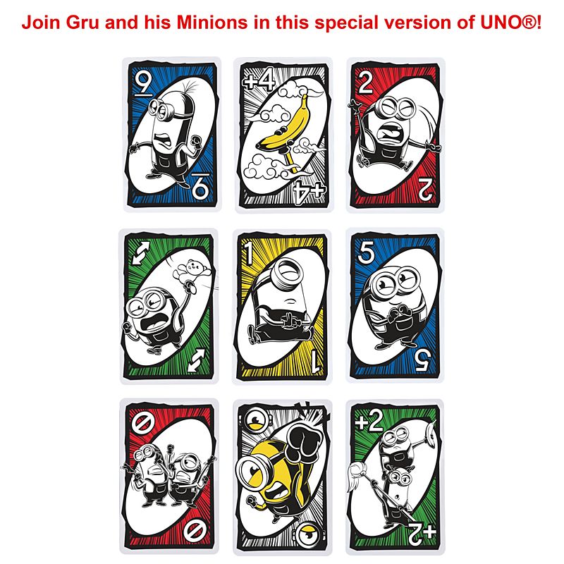 UNO: Minions - The Rise Of Gru