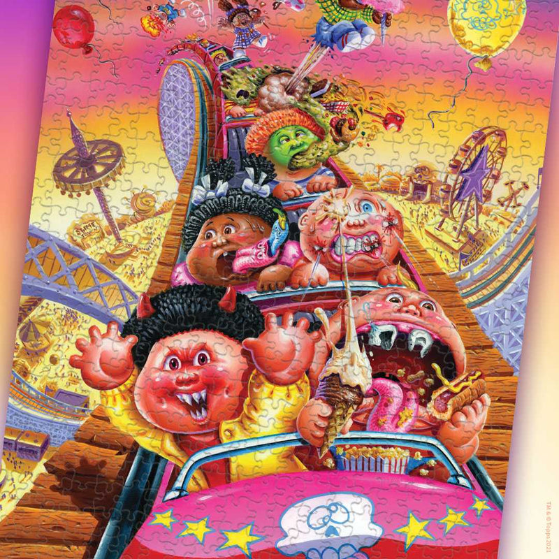 Puzzle - USAopoly - Garbage Pail Kids “Thrills and Chills” (1000 Pieces)