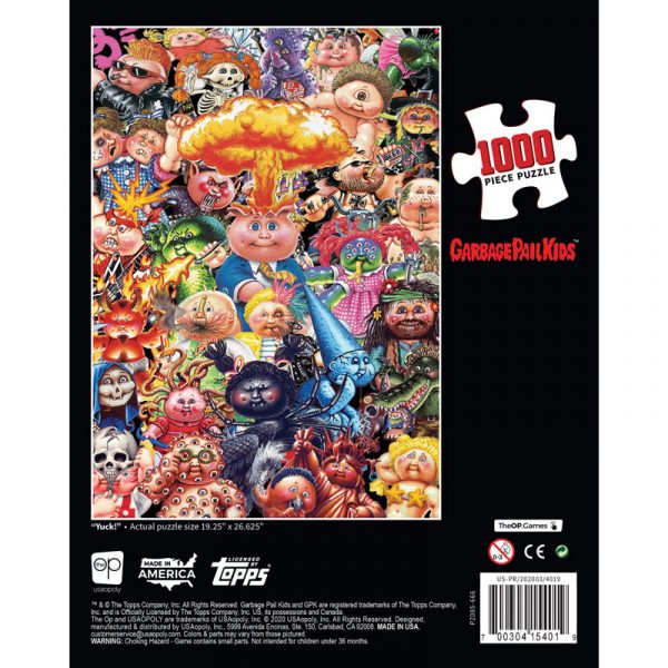 Puzzle - USAopoly - Garbage Pail Kids “Yuck” (1000 Pieces)