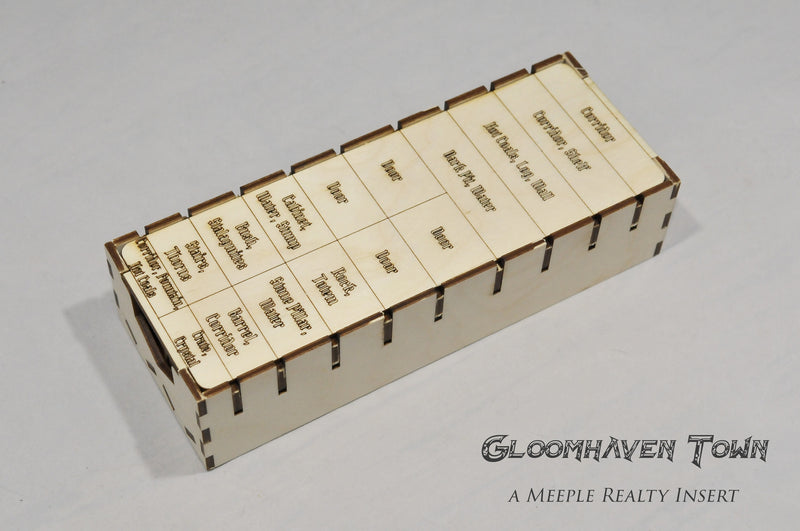 Meeple Realty - Gloomhaven Town (Compatible with Gloomhaven™)