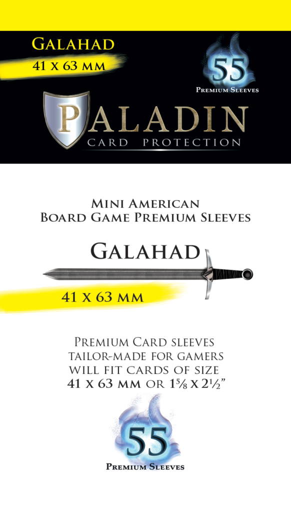 Paladin Card Protection - Galahad (41 mm × 63 mm, Mini American)