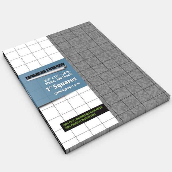 Gaming Paper Singles: Cobblestone 1" Square