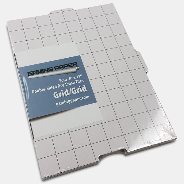 Gaming Paper: Tiles 8×11 Grid/Grid