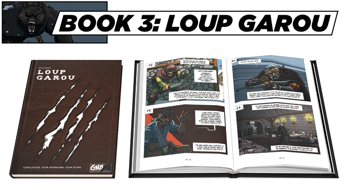 Graphic Novel Adventures - Loup Garou (Book)