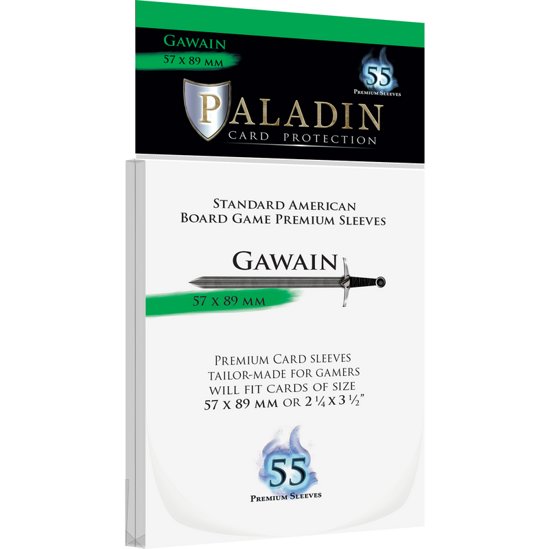 Paladin Card Protection - Gawain (57 mm × 89 mm, Standard American)