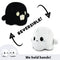Reversible Ghost (Happy White+Angry Black)