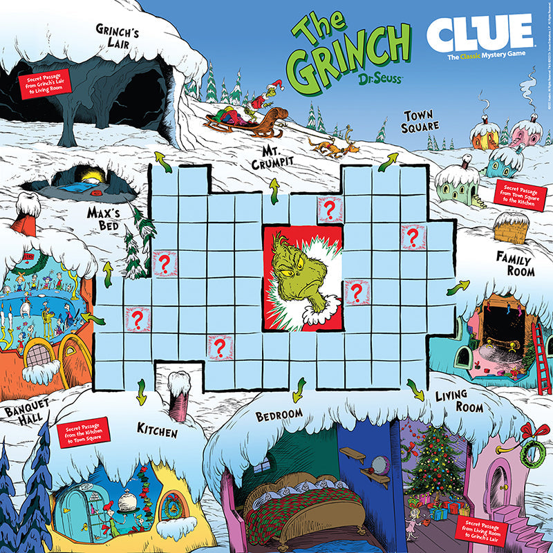 Clue: Dr. Seuss The Grinch