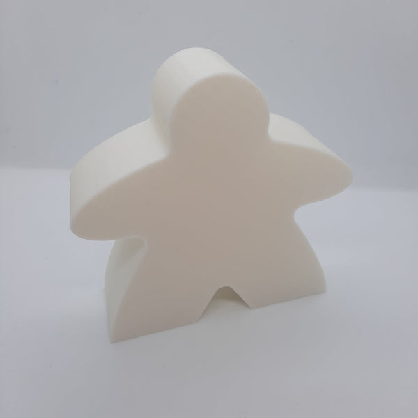 Hero Creations: Meeple - First Player Token (Blanc/White)
