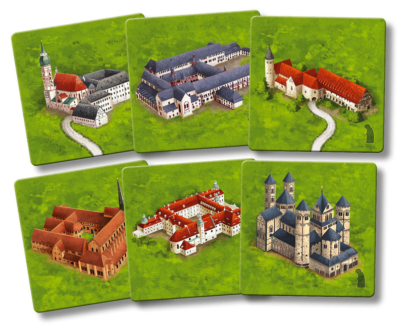 Carcassonne: Die Klöster (aka Carcassonne: Klöster in Deutschland) (New Edition) (Import)