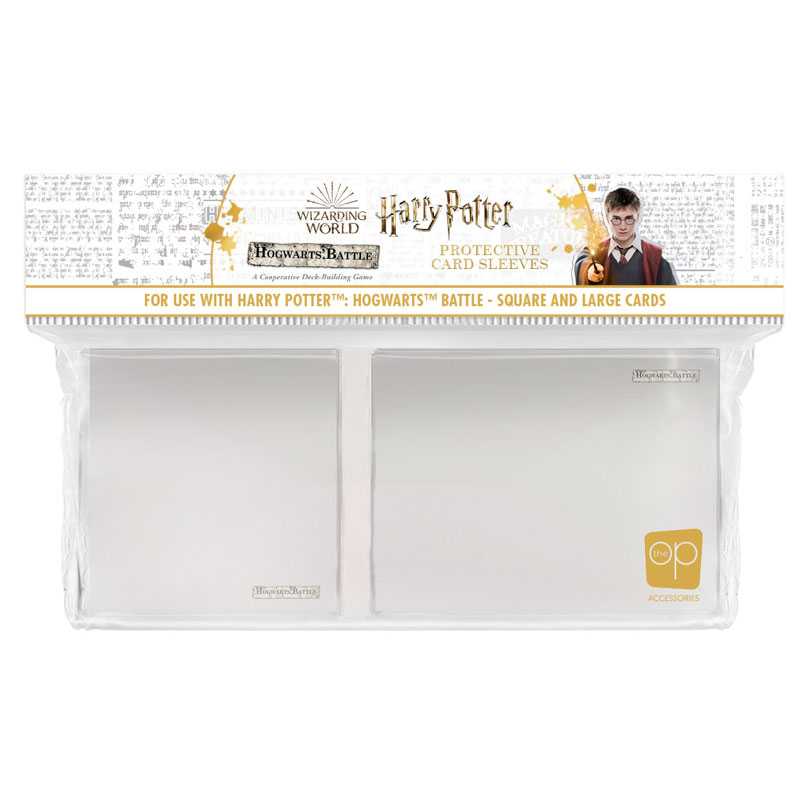 Harry Potter: Hogwarts Battle – Square & Large Card Sleeves (135ct)