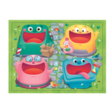 Hungry Bins: Learn to Recycle (32 Pieces)