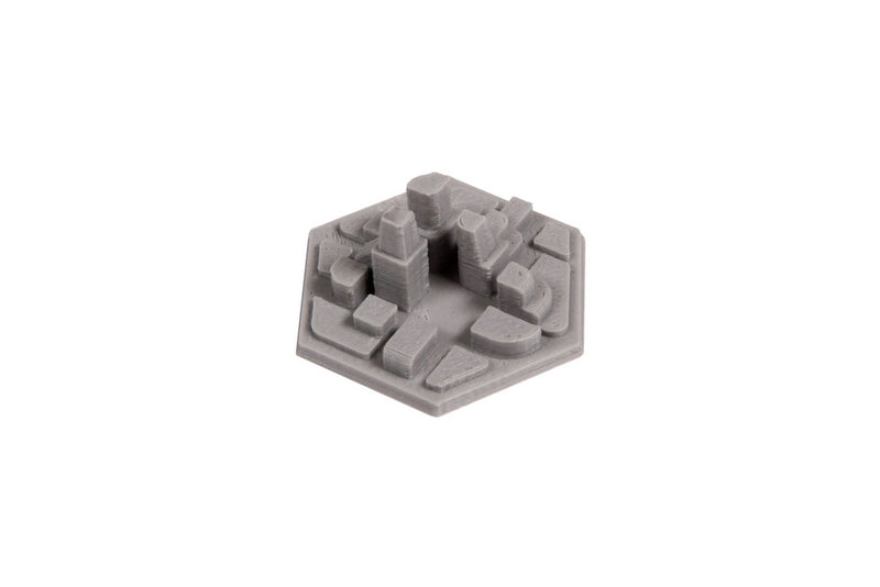 Broken Token - 3D Space Colony City Hex Tiles (10)