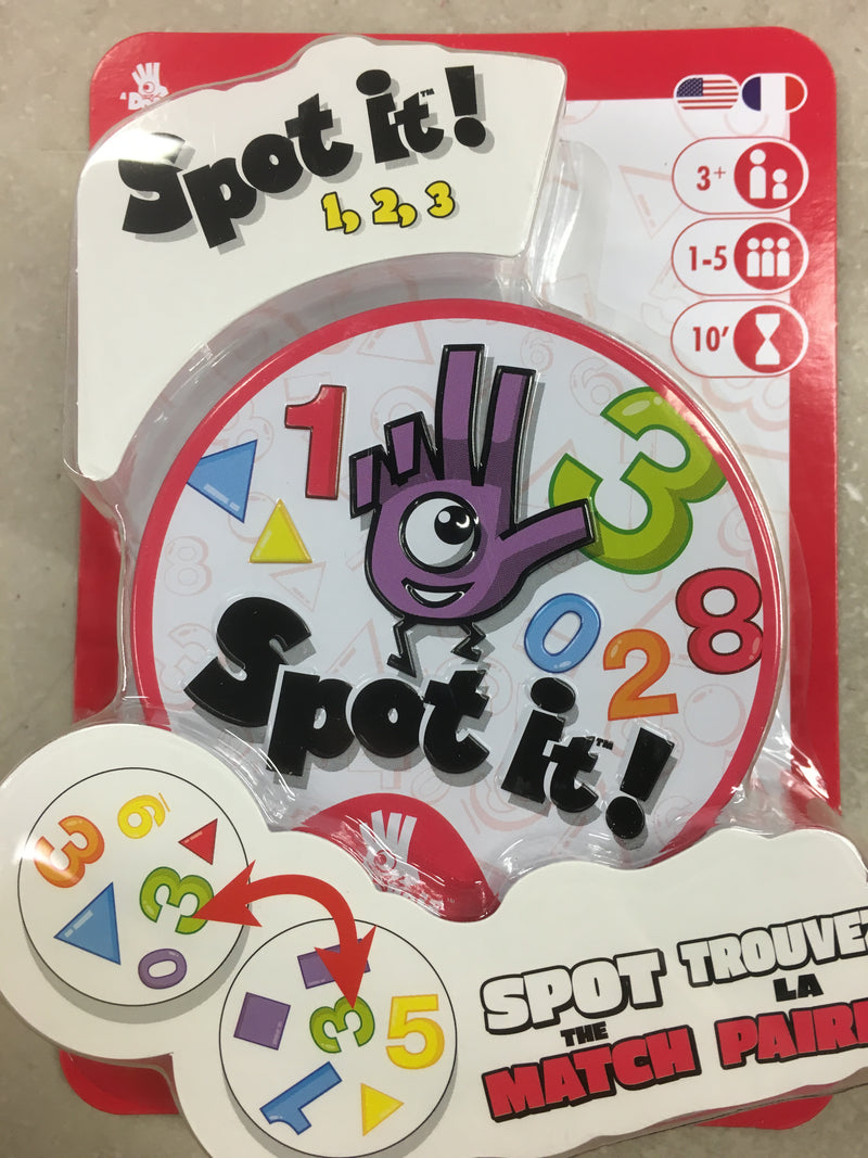 Spot It! Numbers & Shapes