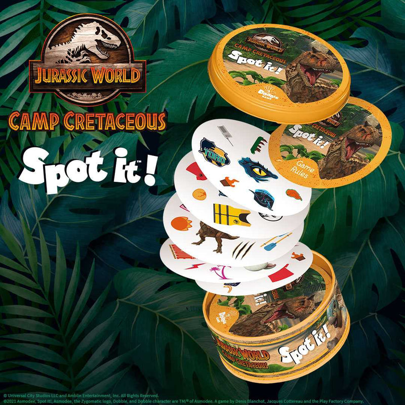 Spot It! Jurassic World: Camp Cretaceous