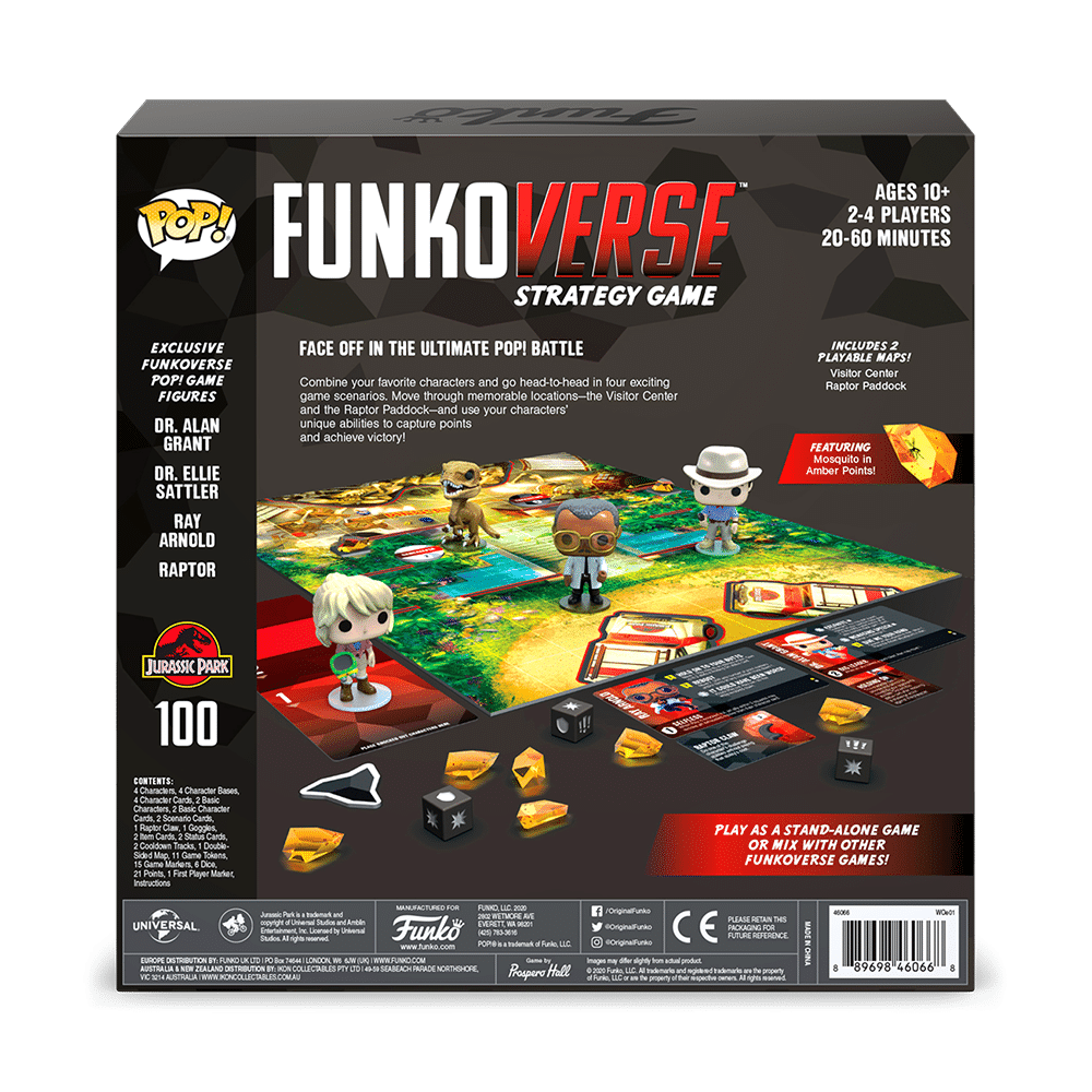 Funkoverse Strategy Game: Jurassic Park 100