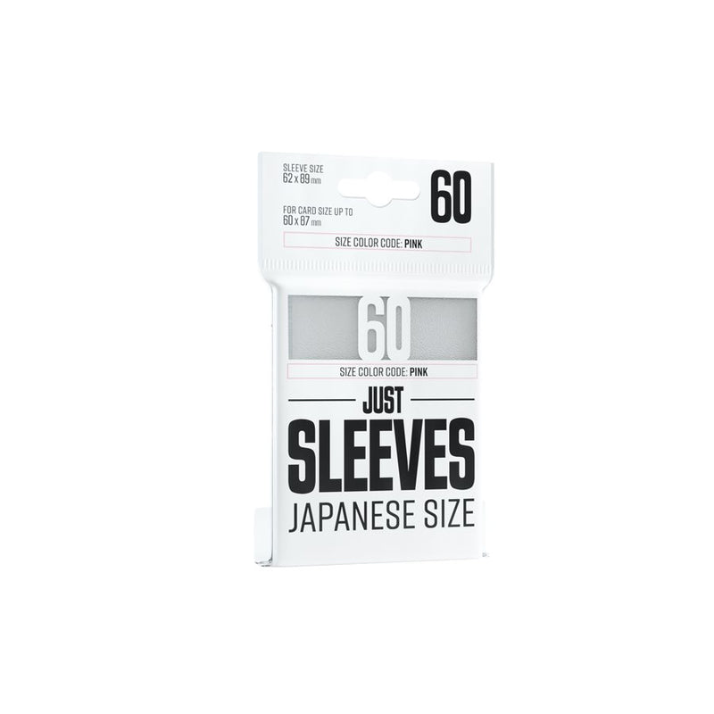 Just Sleeves: Japanese Size - White (60ct)