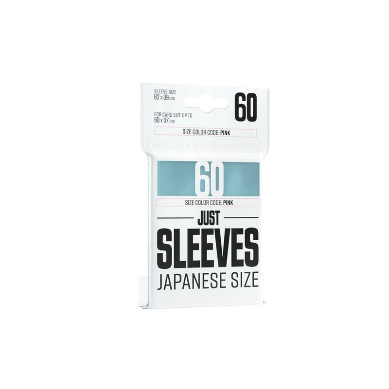 Just Sleeves: Japanese Size - Clear (60ct)