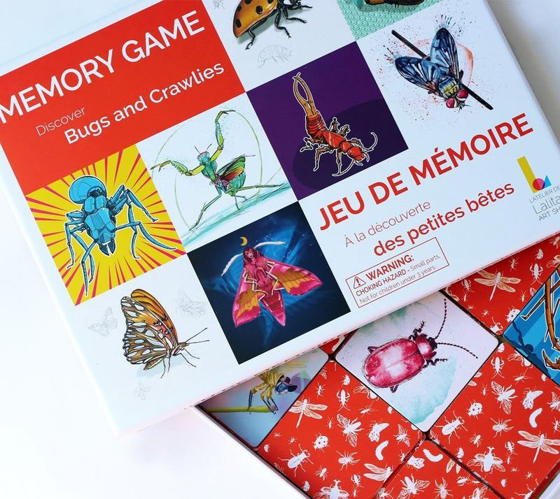 Memory Game: Discovering Bugs and Crawlies