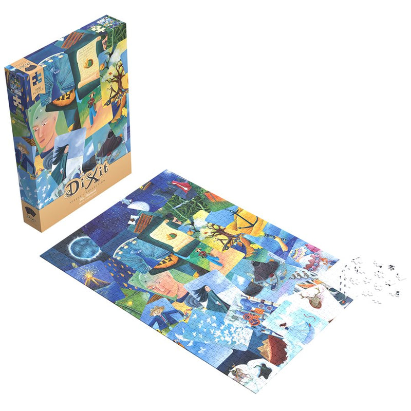 Dixit Puzzle Collection – Blue Mishmash (1000 Pieces)