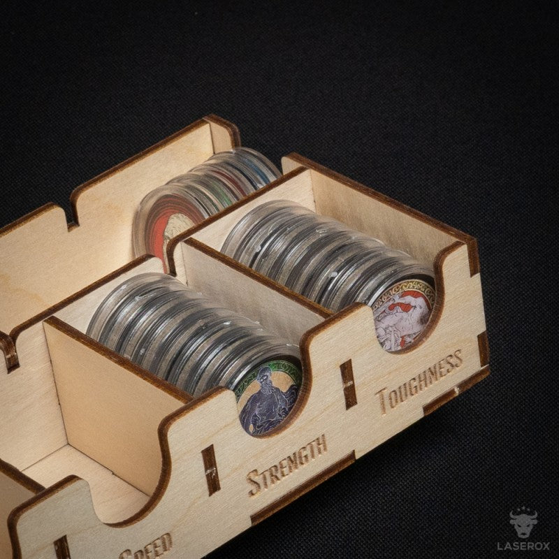 Laserox - KDM Coin Capsule Tray