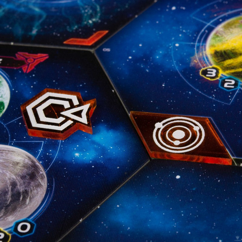 Laserox - Twilight Imperium: Command & Control Tokens (Black)