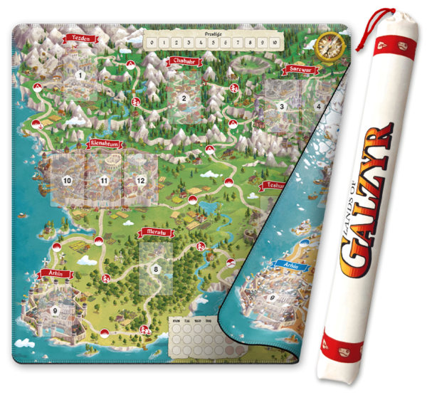 Lands of Galzyr: Playmat + Bag