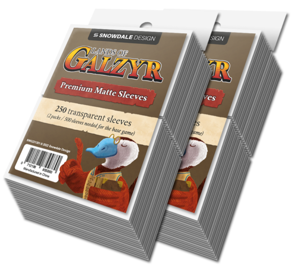 Lands of Galzyr: Sleeve Pack (250 packs)