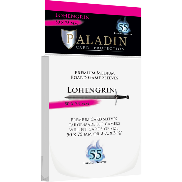 Paladin Card Protection - Lohengrin (50 mm × 75 mm, Premium Medium)