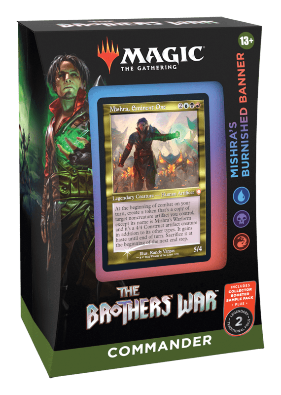 Magic: the Gathering – The Brothers' War Commander Decks - Mishra's Burnished Banner