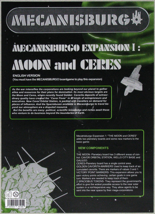 Mecanisburgo Expansion 1: Moon and Ceres