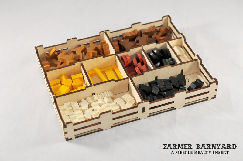 Meeple Realty - Farmer’s Barnyard (Compatible with Agricola All Creatures)