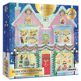 Puzzle - Gibsons - Home for Christmas - Gold Foiled Edition (500 Pieces)