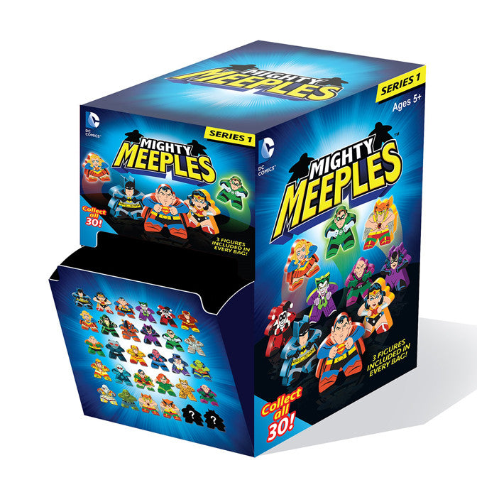 Mighty Meeples: DC Comics - 24 Blind Bag Gravity Feed