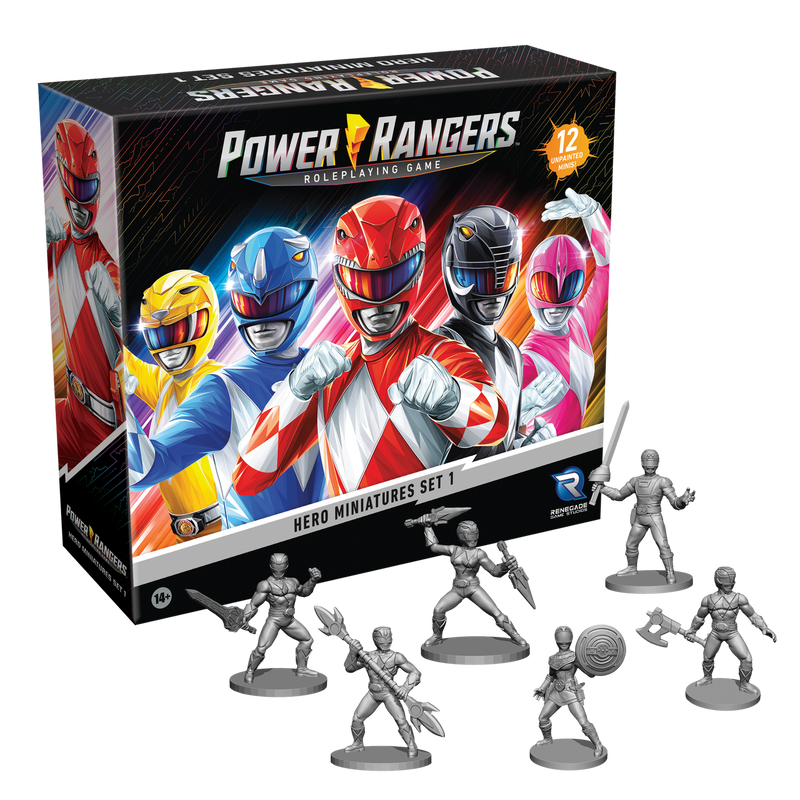Power Rangers: Roleplaying Game Hero Miniatures Set 1