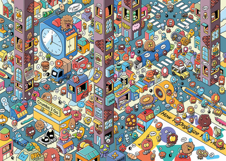 Puzzle - Odd Pieces - Turbo 3000 (1000 Pieces)