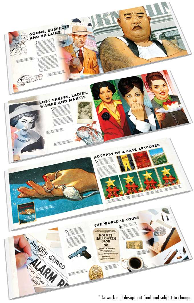 Detective: City of Angels – From Pen to Gun Art Book