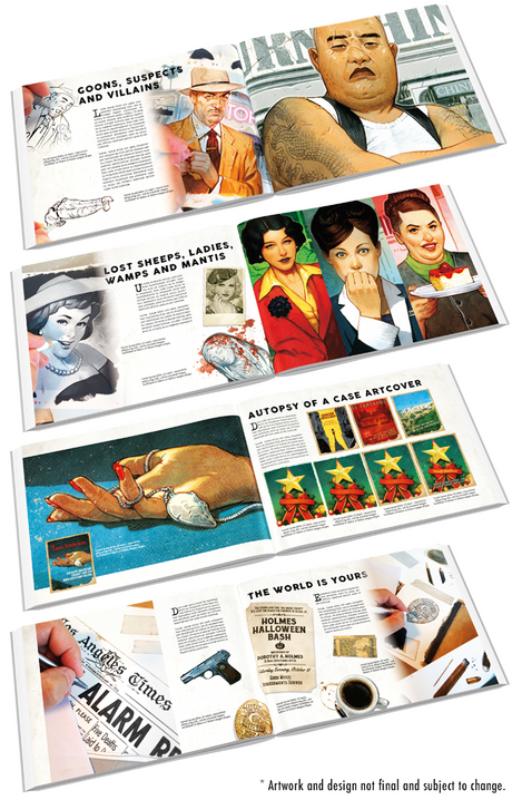 Detective: City of Angels – From Pen to Gun Art Book