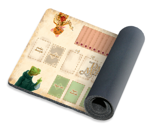 Dale of Merchants - 2 player play mat (Veiled Chameleon & Ocelot)