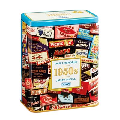 Puzzle - Gibsons - 1950s Sweet Memories (500 Pieces)