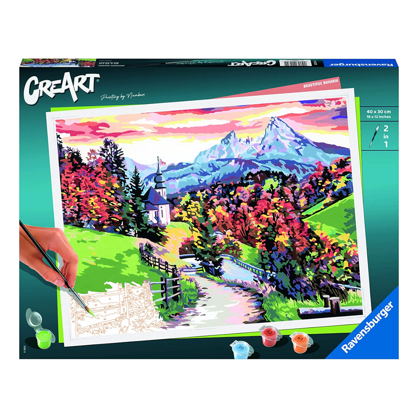 Ravensburger CreArt Paint - Beautiful Bavaria